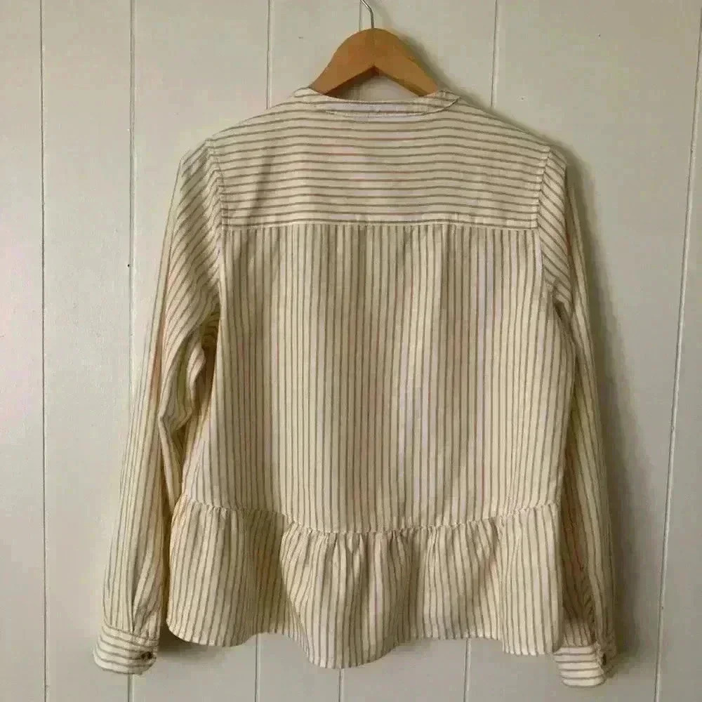 Harper Women's Striped Top Blouse Size M - Picture 6 of 7